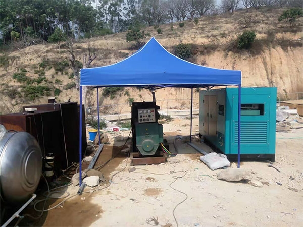 2019年揭陽普寧市150kw發電機租賃兩臺